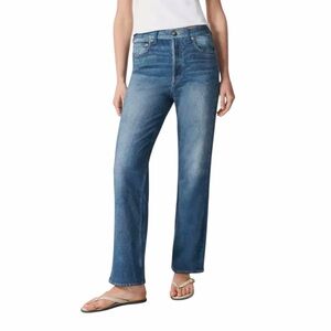 rag & bone•Straight Leg High Rise Jeans